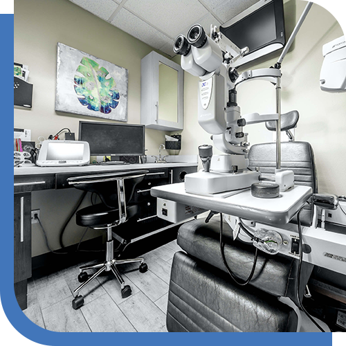 Private Eyes Optometry office